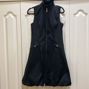 Joseph Ribkoff Black lined sleeveless dress